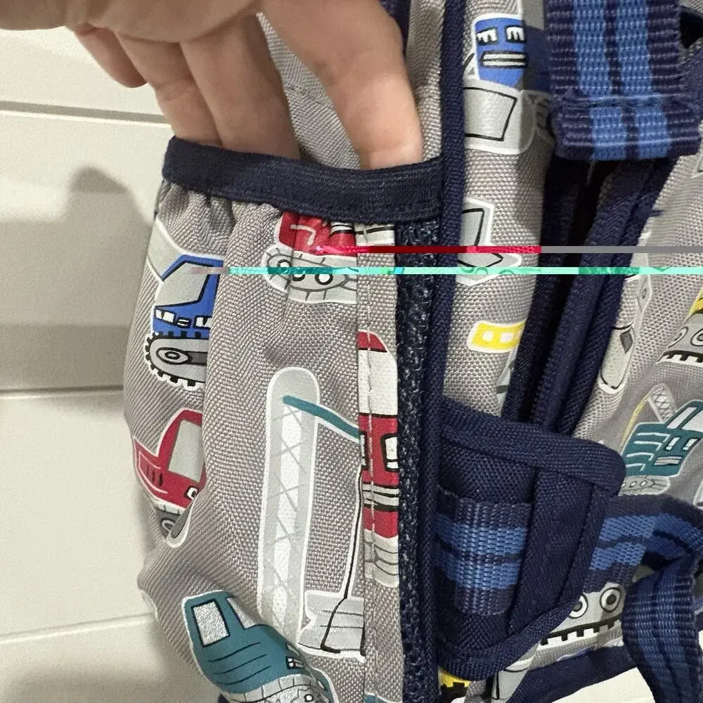 Pottery Barn Kids | Backpack Mackenize Jax Construction Small Glow in the Dark